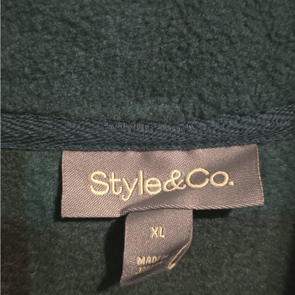Style & Co. Dark Green Pullover - Picture 7 of 13